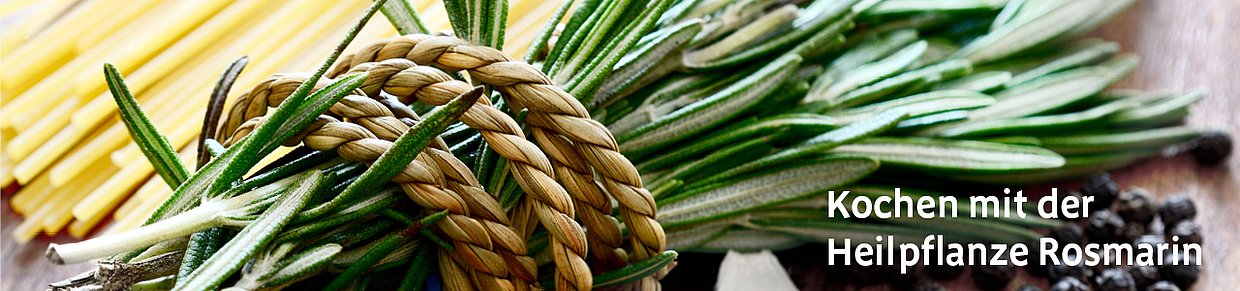 Canephron Header Kochen mit der Heilpflanze Rosmarin