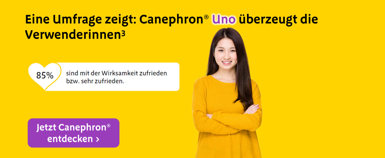 Slider Canephron® Umfrage