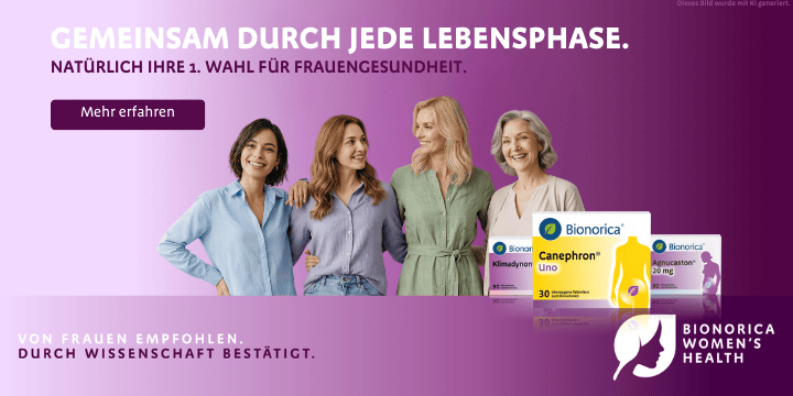 Bionorica® Women’s Health: Ihr Partner für Frauengesundheit. Gemeinsam durch jede Lebensphase.